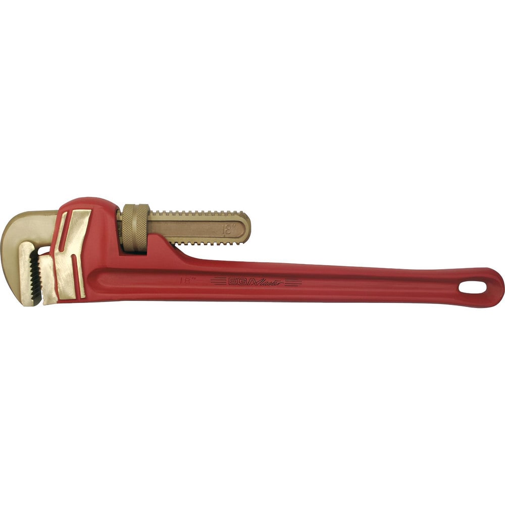 Pipe Wrenches, Wrench Type: Heavy-Duty Pipe, NonSparking, Pipe Wrench , Maximum Pipe Capacity (Inch): 3 , Overall Length (Inch): 24  MPN:70126