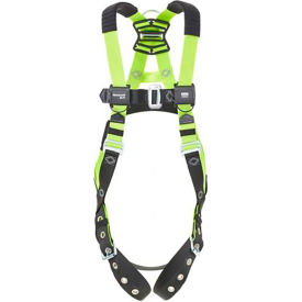 Honeywell Miller® H500 Industry Standard Harness w/ Back D-Ring Tongue Buckle 2XL Green H5ISP311003