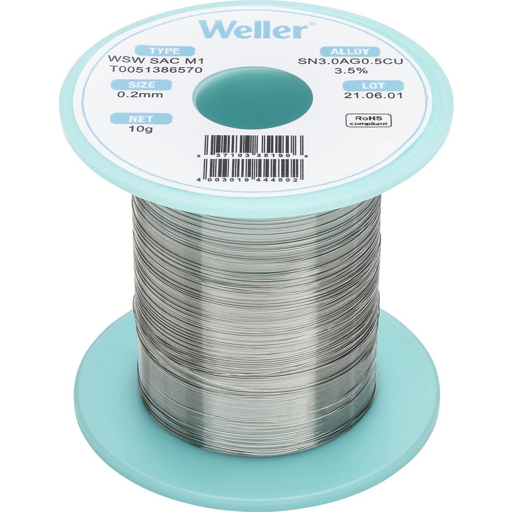 Solder, Solder Type: Lead Free , Material: Alloy , Container Type: Spool , Container Size: 10 g , Minimum Melting Temperature: 422.6  MPN:T0051386570