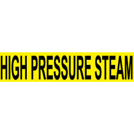 NMC™ Pressure Sensitive Pipe Marker High Pressure Steam 14