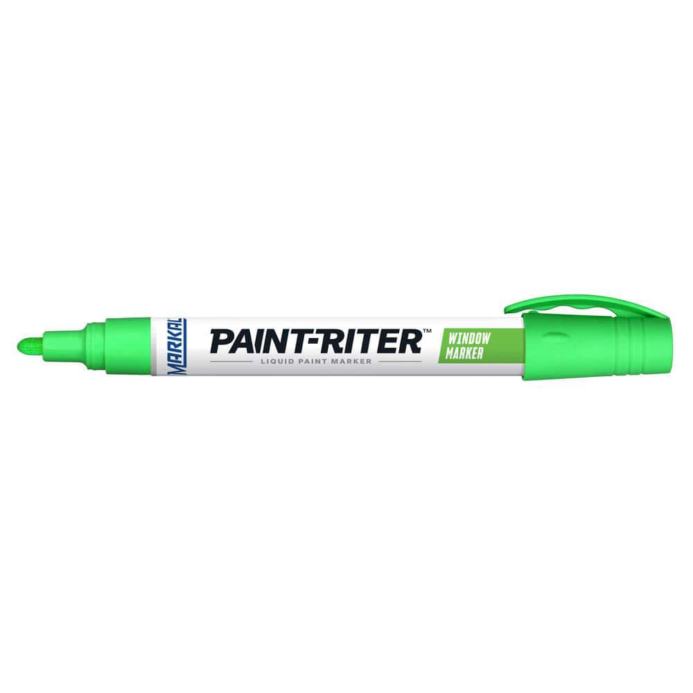 Liquid paint marker creates bright marks that are easily removed with water MPN:97451