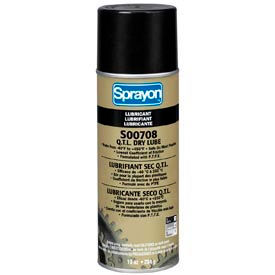 Sprayon LU708 High Performance Dry Lubricant 10 oz. Aerosol Can - SC0708000 - Pkg Qty 12 SC0708000