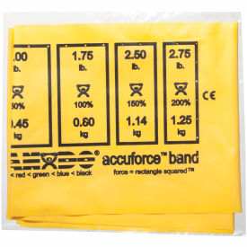 CanDo® AccuForce™ Exercise Band Yellow 48