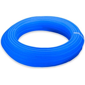 Aignep USA 4 mm OD Polyurethane Tubing Blue Color 100' Roll 125 - 200 psi PU4MM-3-100