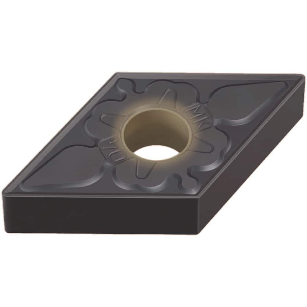 Turning Inserts, Relief Angle: 0.000 , Corner Radius (mm): 0.80 , Corner Radius (Decimal Inch): 0.0315 , Included Angle: 55.00 , Manufacturer Grade: MC5115  MPN:10651605