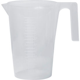 Bel-Art PP Tall Graduated Pitcher 289910000 1000ml Capacity 10ml Graduation Clear 1/PK 289910000