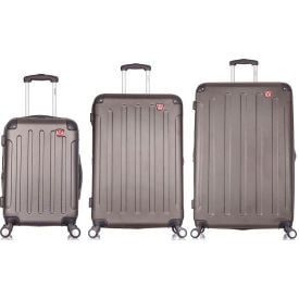 DUKAP Intely 3-Piece Smart Hardside Luggage Set 20