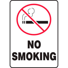 Accuform MSMK407VS No Smoking (Graphic) Sign 7