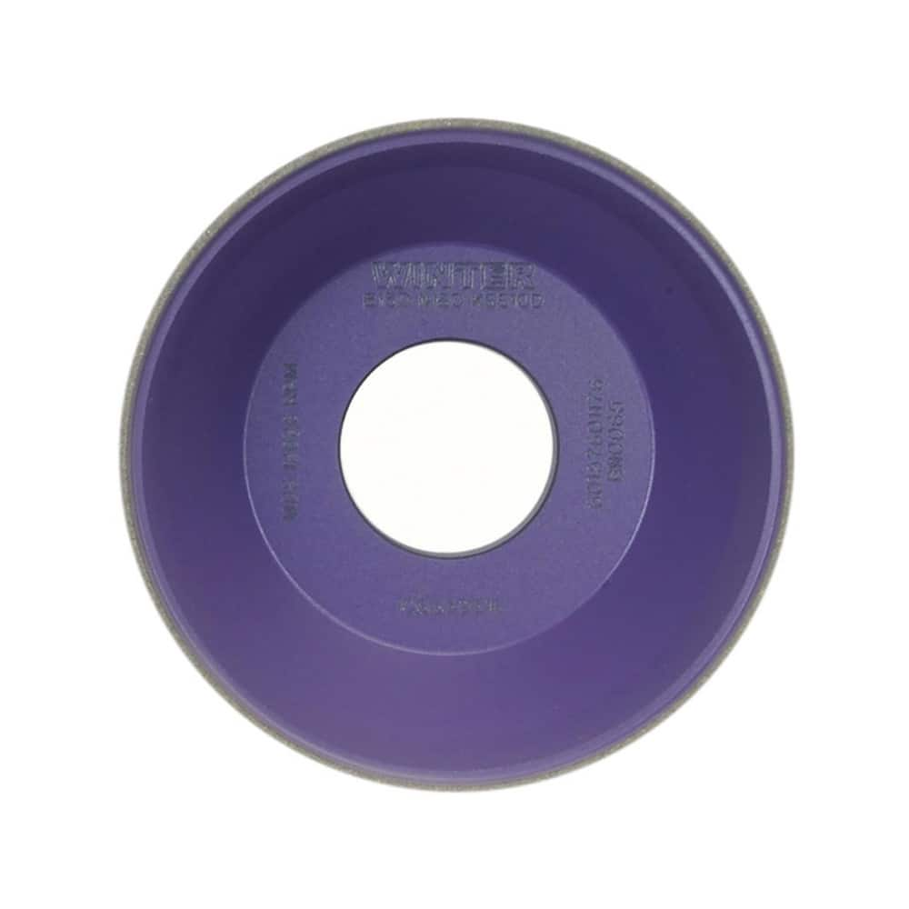 3-3/4 In. x 9.3 mm x 31.75 mm cBN Resin Bond 11V9 Wheel 126 Grit MPN:60157601176