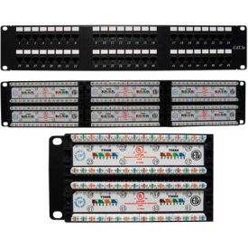 Vertical Cable 042-378/48 Cat 6 48-Port 110 IDC Patch Panel 042-378/48