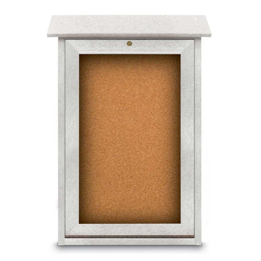 Enclosed Cork Bulletin Board: 18