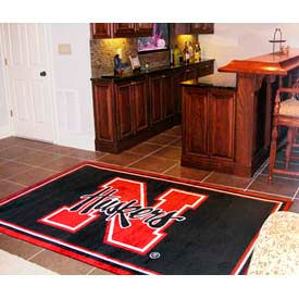 FanMats Nebraska Team Rug 1/4