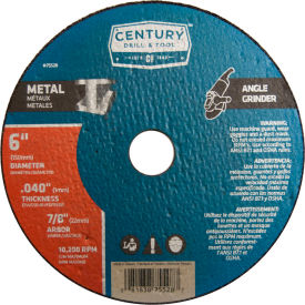 Century Drill 75528 Cutting Wheel 6