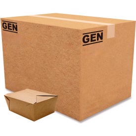 GEN Reclosable Take-Out Boxes 110 oz. Capacity 8-15/16