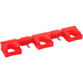 Vikan Hygienic Hi-Flex Wall Bracket System Red Polypropylene/TPE Rubber/Polyamide 10114