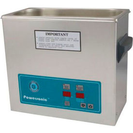 Ultrasonic Table Top Part Cleaning System - Digital Timer/Heat 1.5 Gal 45 kHz 115V 0500PH045-1