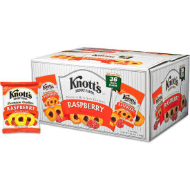 Knott's Berry Farm® Premium Berry Jam Shortbread Cookies Raspberry 2 oz. Pack 36/Carton BIS59636