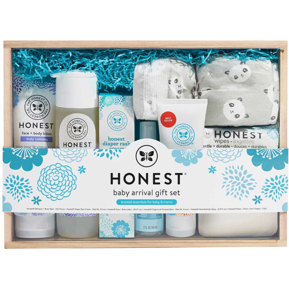 The Honest Company Baby Arrival Gift Set, Lavender Scent, 4.4 Lb, Blue MPN:H02BAG16DTV2S