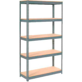 GoVets 5 Shelf Heavy Duty Boltless Shelving Starter 48