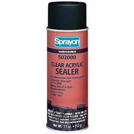 Krylon S02000 El2000 Clear Electrical Lacquer Sealer 11 Oz. - Pkg Qty 12 s02000000