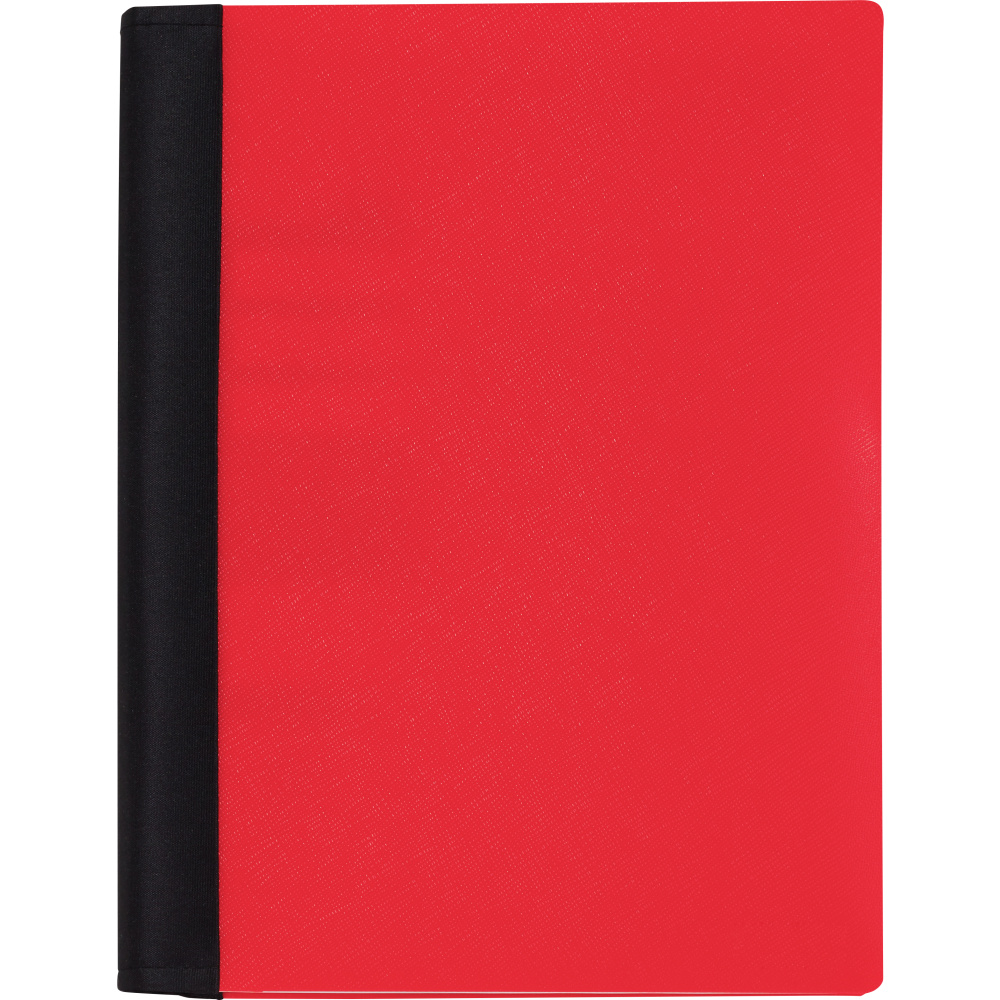 Office Depot Brand Stellar Notebook With Spine Cover, 6in x 9-1/2in, 3 Subject, College Ruled, 120 Sheets, Red (Min Order Qty 11) MPN:400-015-989