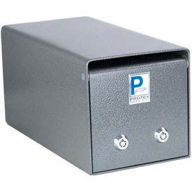 Protex Undercounter Depository Drop Box SDB-104 with Dual Lock 12