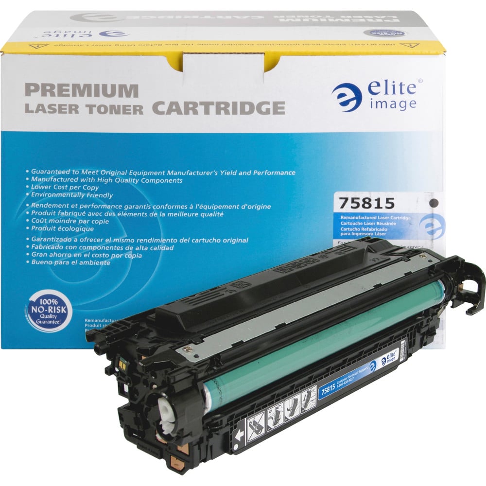 Elite Image Remanufactured Black Toner Cartridge Replacement For HP 507A, CE400A MPN:ELI75815