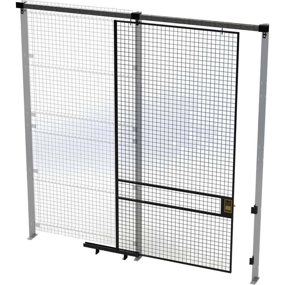 Temporary Structure Partitions, Overall Height: 120in , Width (Inch): 58 , Overall Depth: 1.5in , Construction: Welded , Material: Steel  MPN:V540510