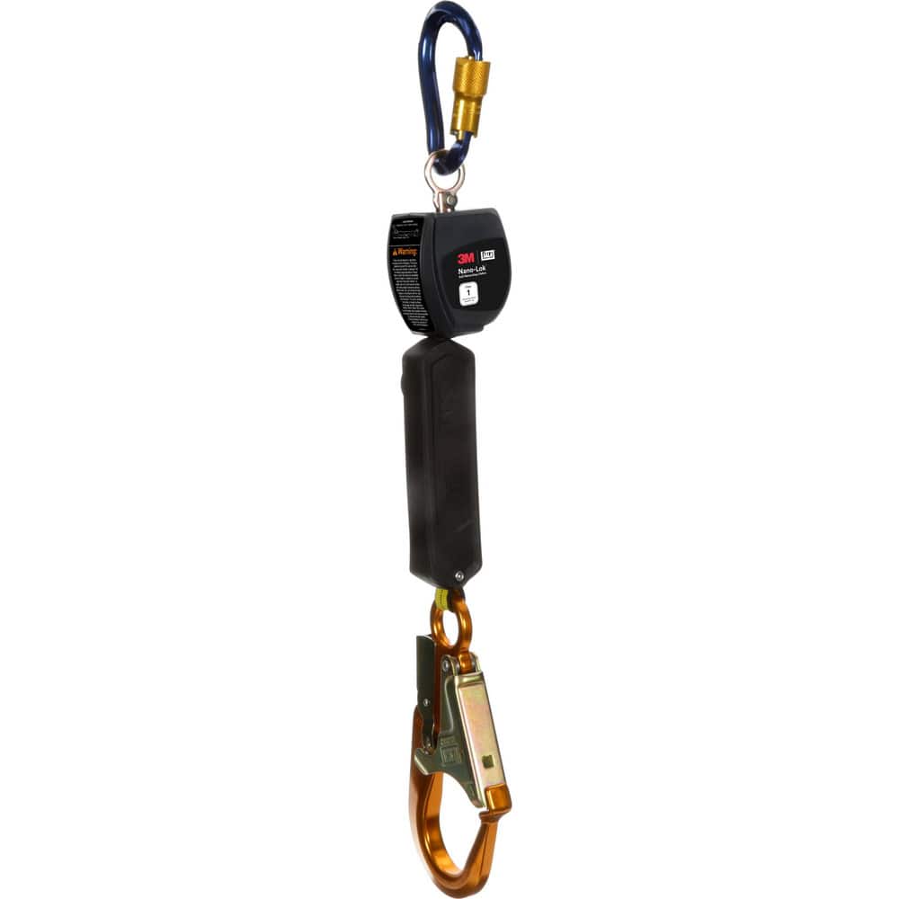 Self-Retracting Lanyards, Lifelines & Fall Limiters, Length (Feet): 6.000 , Housing Material: Nylon, Thermoplastic , Extended Length: 6.00  MPN:70804105891