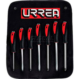 Urrea Striking/Impact Screwdriver Set 9100GC Flat & Phillips Tip 7 Pieces 9100GC