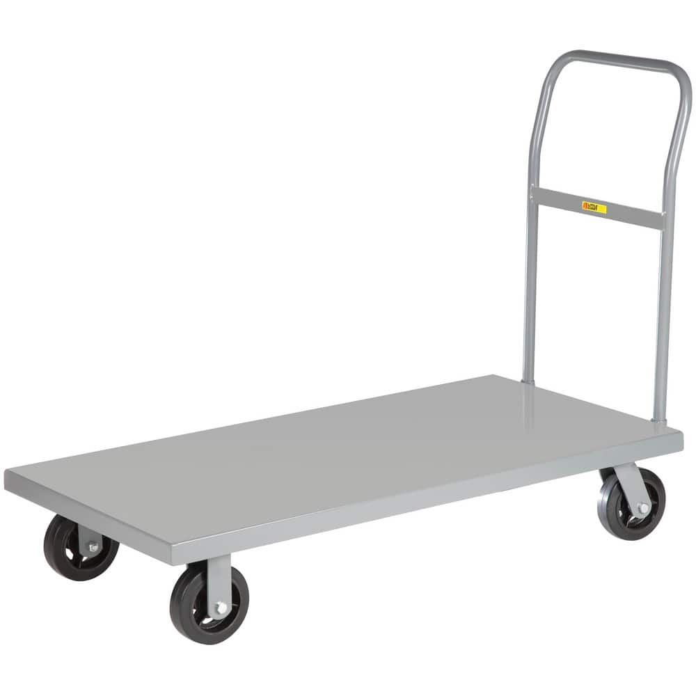 Bar, Panel & Platform Trucks, Type: Steel Deck Platform Truck , Load Capacity (Lb. - 3 Decimals): 1600.000 , Body Material: Steel , Height (Inch): 38-1/2  MPN:T520-1H