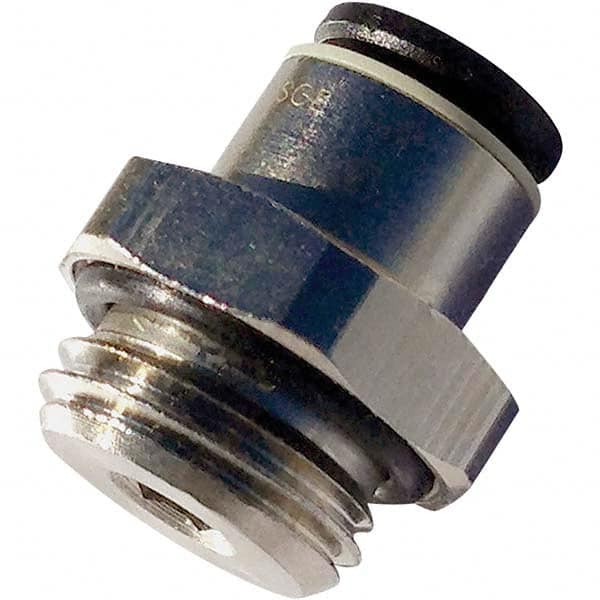 Push-To-Connect Tube to Male BSPP & Tube to Metric Thread Tube Fitting: 1/2