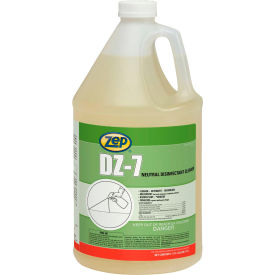 Zep DZ-7 Hospital-Grade Detergent/Disinfectant 1 Gallon 4 Bottle/Case 752023