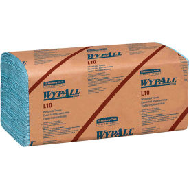 WypAll L10 Windshield Wipers 9-3/10 x 10-1/2 Light Blue 140/Pack 16 Packs/Carton - KCC 05120 KCC 05120