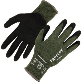 Ergodyne® Proflex 7072 Cut Resistant Gloves Nitrile Coated ANSI A4 M Green 1 Pair 10343