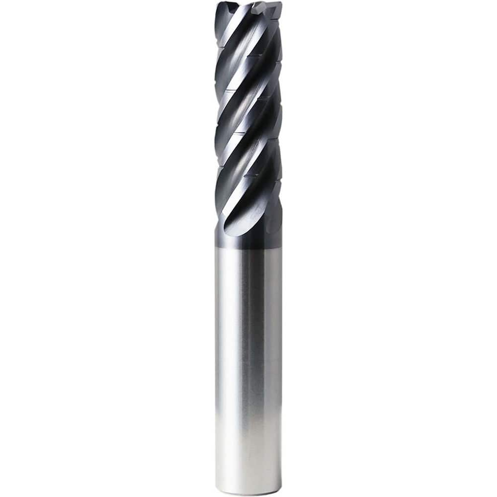 Corner Radius & Corner Chamfer End Mills, Mill Diameter (Decimal Inch): 0.6299 , Mill Diameter (mm): 16.00 , Number Of Flutes: 5 , Length of Cut (mm): 48.00  MPN:47573