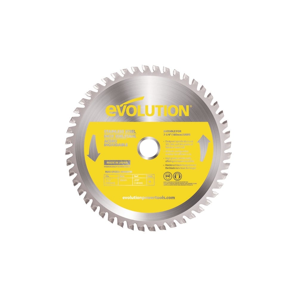 Wet & Dry-Cut Saw Blade: 7-1/4