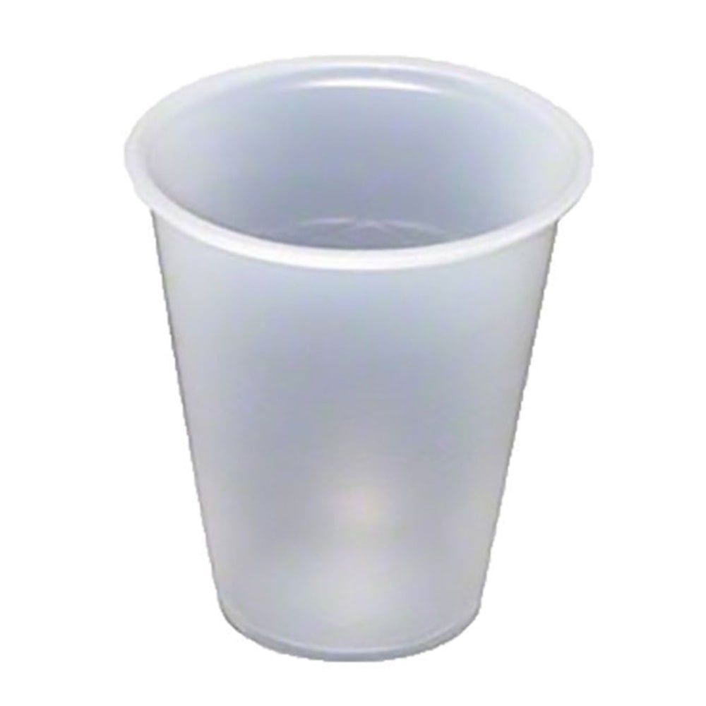 Edris Plastics Flexible Plastic Cups, 3 Oz, Carton Of 2,500 MPN:RK35