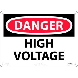 Safety Signs - Danger High Voltage - Aluminum D49AB