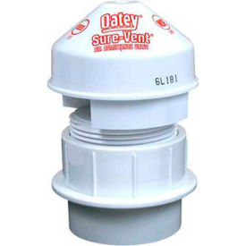 Oatey 39228 Sure-Vent Air Admittance Valve 6 DFU Capacity with 1-1/2