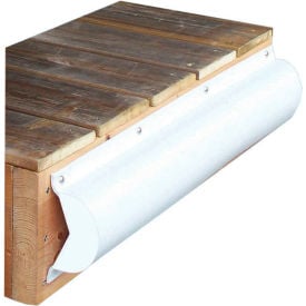 Dock Edge Piling Bumper 6' PVC White 1/Case - 1020-F 1020-F