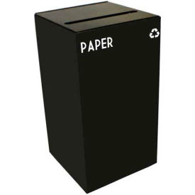 Witt Industries Recycling Can Paper 28 Gallon Charcoal 28GC02-CB