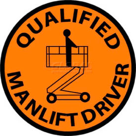 NMC HH83 Hard Hat Emblem Qualified Man Lift Driver 2