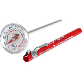 Winco TMT-P3 Dial Pocket Test Thermometer 50-550°F - Pkg Qty 24 TMT-P3