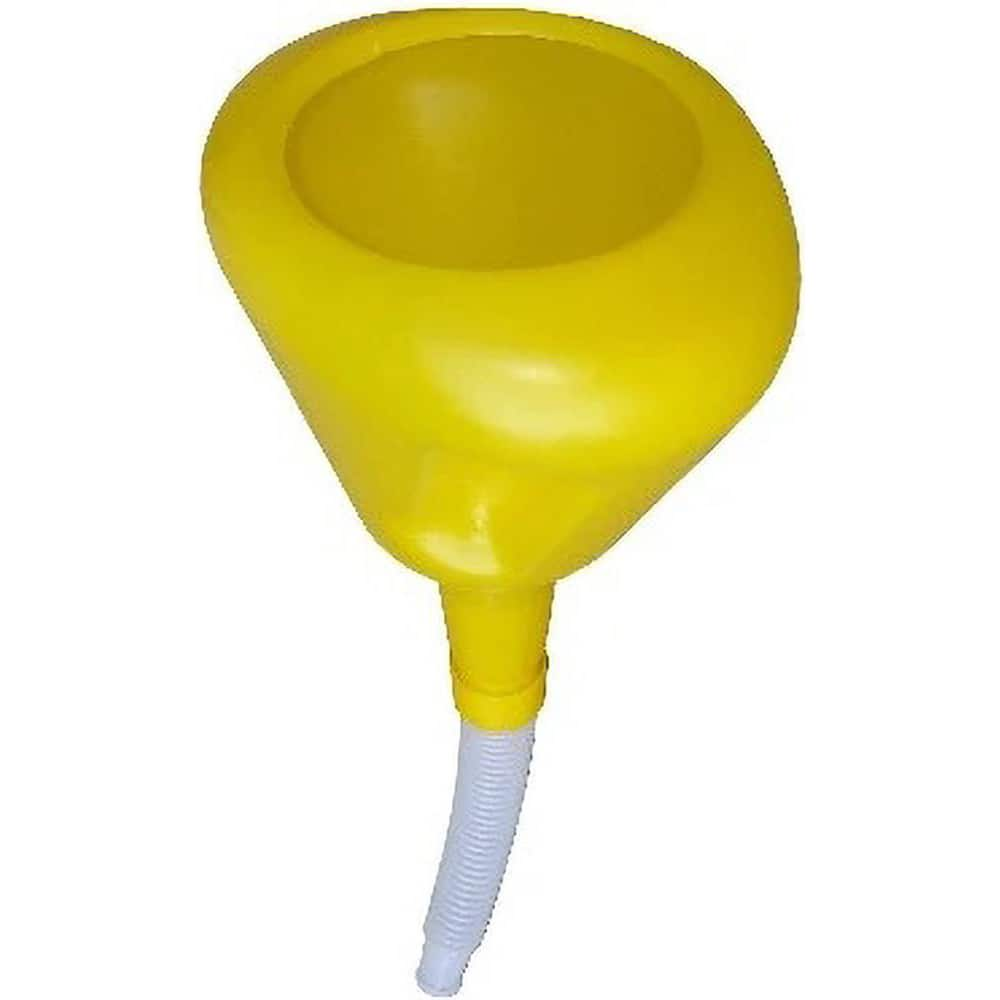 Oil Funnels & Can Oiler Accessories, Oil Funnel Type: Funnel , Material: Polyethylene , Color: Yellow , Finish: Plastic , Minimum Capacity: 0  MPN:94320