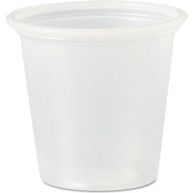 Dart® Polystyrene Portion Cups 1.25 oz Translucent Pack of 2500 P125N