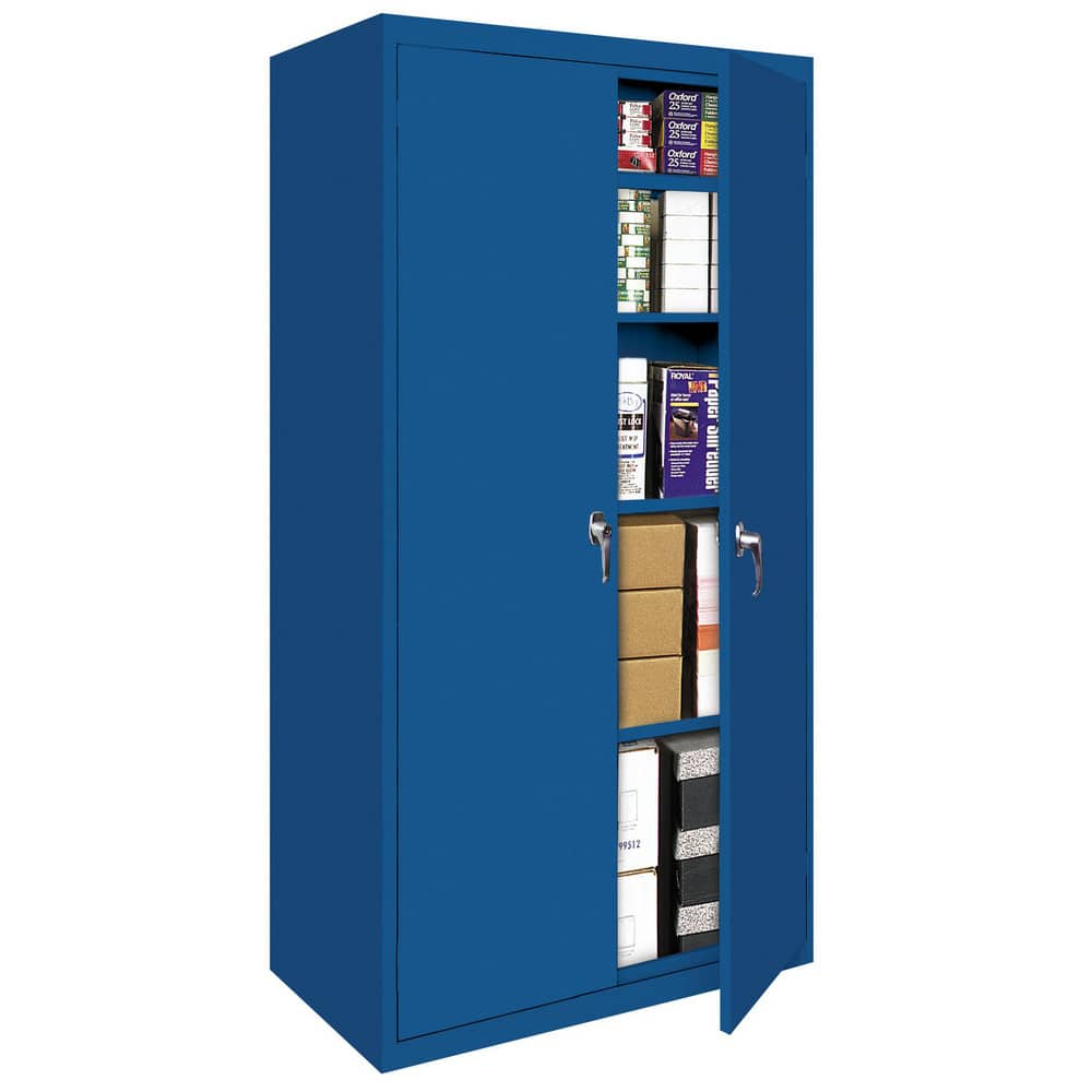 Storage Cabinets, Cabinet Type: Home Storage, Fixed Shelf, Lockable Storage , Cabinet Material: Steel , Width (Inch): 30in , Depth (Inch): 15in  MPN:FS-357-N