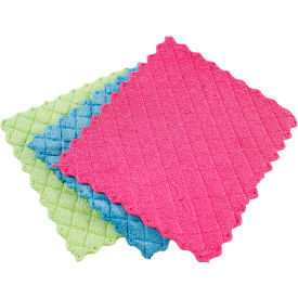 Libman Commercial Microfiber Sponge Cloths Multicolor - 2103 - Pkg Qty 12 2103******