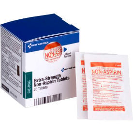 First Aid Only FAE-7008 SmartCompliance Refill Extra Strength Non-Aspirin 10 Packets/Box FAE-7008