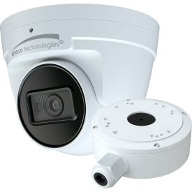 Speco® 8MP H.265 IP Turret Camera with IR 2.8mm Fixed Lens White Housing O8VT3